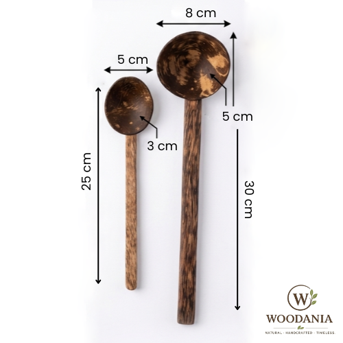 Woodania Malabar Wooden Cooking Set (5 Pcs)